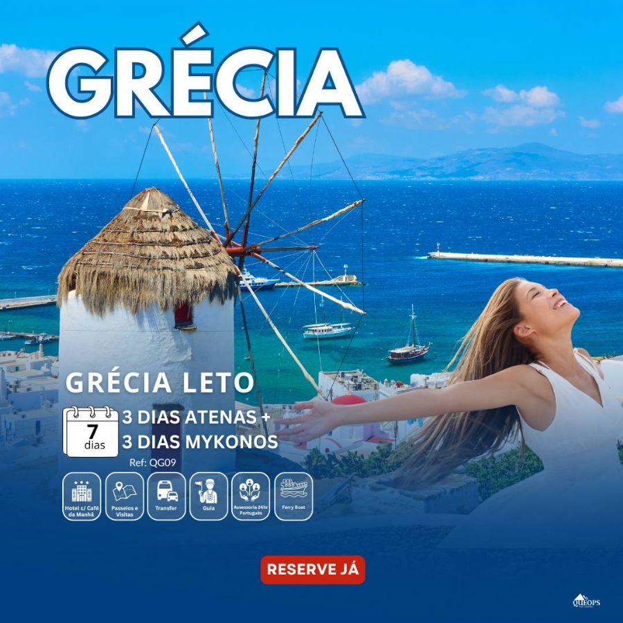 QG09 GRECIA LETO  (3 DIAS ATENAS & 3 DIAS MYKONOS)